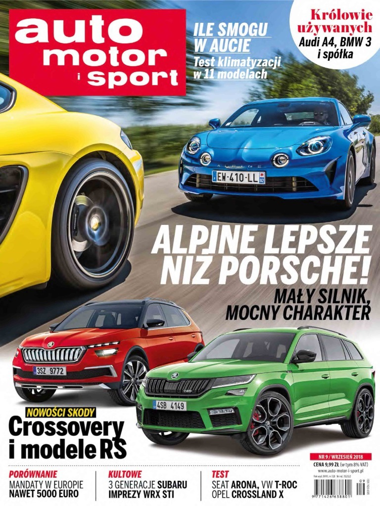 Auto Motor i Sport 2018/09 Warszawa Kup teraz na Allegro Lokalnie