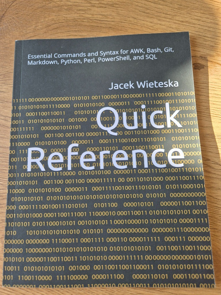 AWK, Bash, Git, Markdown, Python, Perl, PowerShell, and SQL | Radom ...