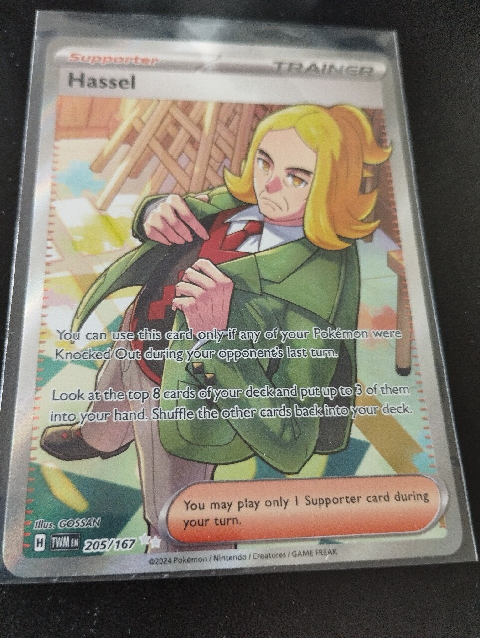 hassel pokemon card Pokémon TCG: Hassel SR 124/101 Twilight Masquerade sv6 main image 1
