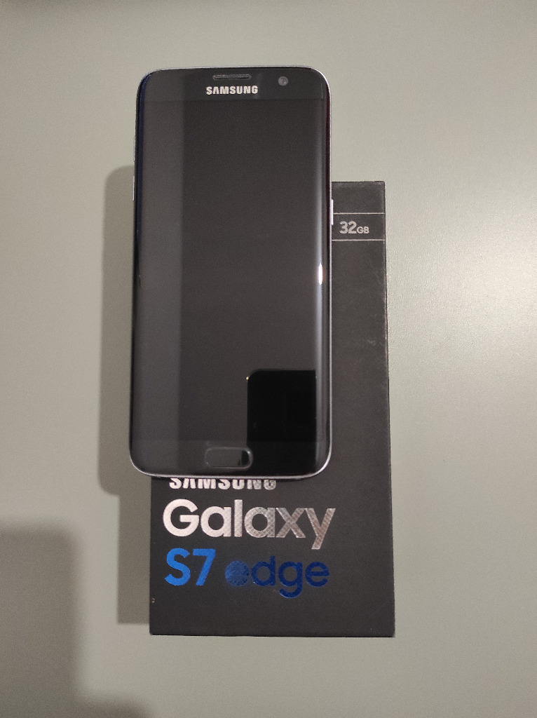❻ GALAXY S7edge★ 32G ブラック Samsung Galaxy S7 edge G935F 32GB czarny - Smartfony i