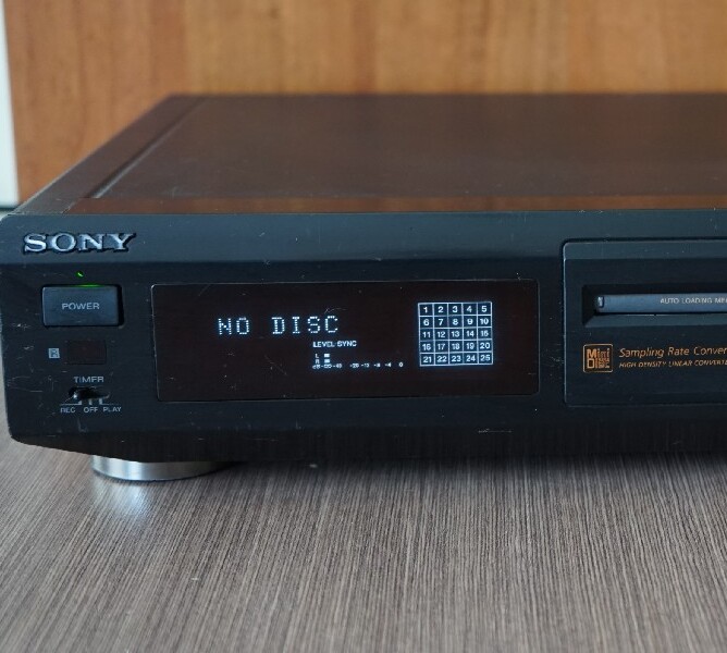 Odtwarzacz MiniDisc Sony MDS JE500 od 1zł BCM Reda Licytacja na