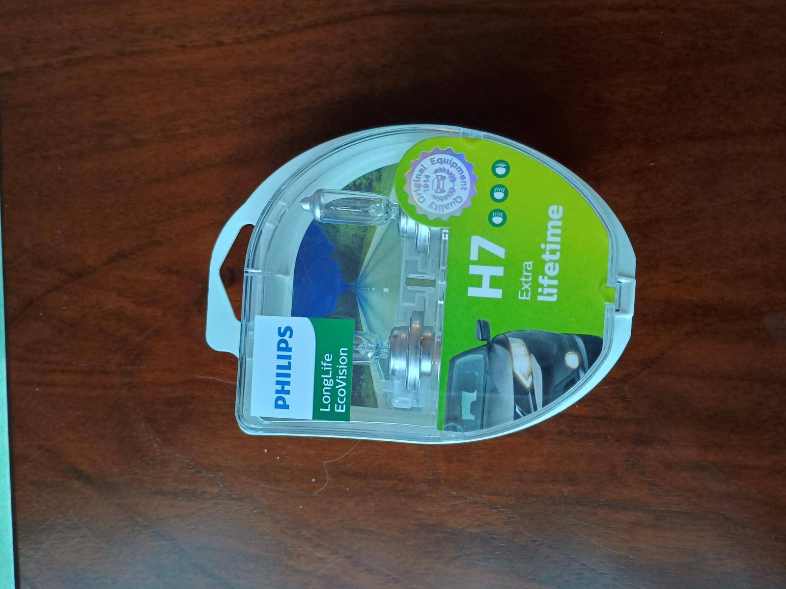 ЛАМПОЧКИ PHILIPS LONGLIFE ECOVISION H7 55W 2 ШТ 