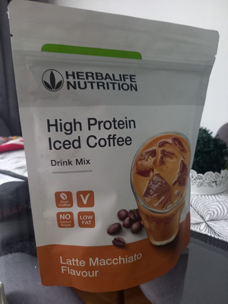 Herbalife HIGH PROTEIN ICED COFFEE Latte Macchiato Płock Kup teraz na Allegro Lokalnie