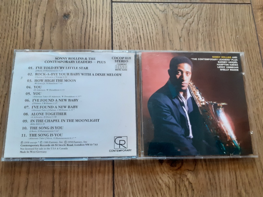 Sonny Rollins And The Contemporary Leaders Plus Kołobrzeg