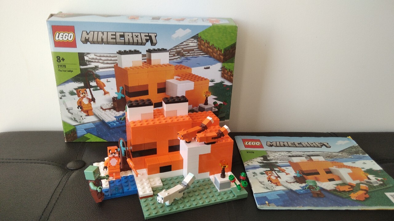 Lego Minecraft 21178 Siedlisko lisów | Mędrzechów | Licytacja na ...