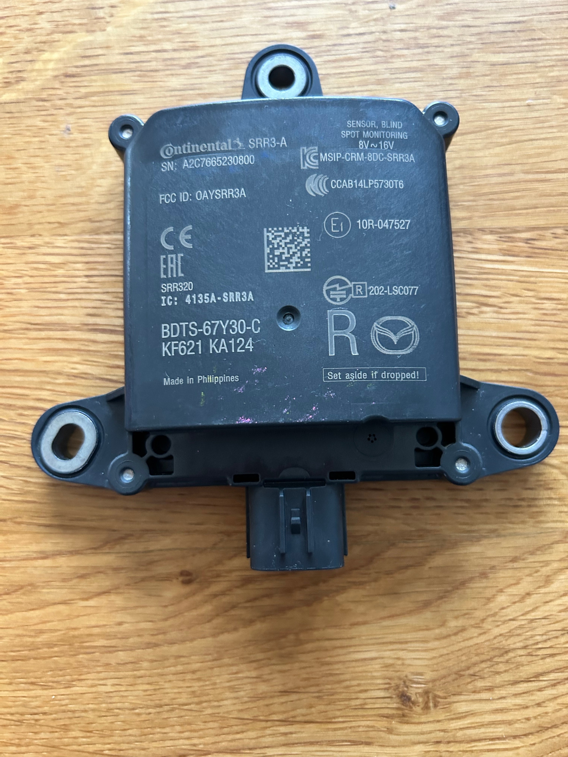 ДАТЧИК МЕРТВОГО ЗОНИ BLIS MAZDA CX-30 MAZDA 3, BDTS-67Y30-C 