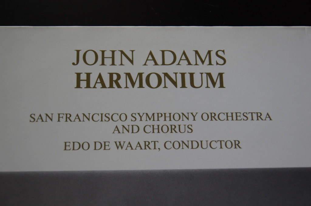 JOHN ADAMS HARMONIUM Warszawa Kup teraz na Allegro Lokalnie