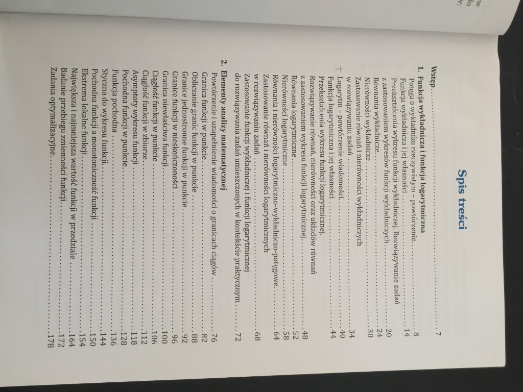 Matematyka Pazdro Klasa 2 Spis Treści