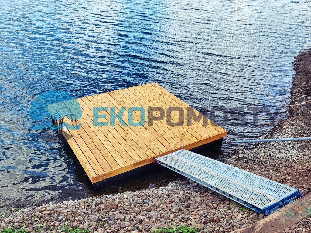 Pomost pływający, platforma pływająca 3x3m - 9mkw | Drawsko Pomorskie | Kup  teraz na Allegro Lokalnie