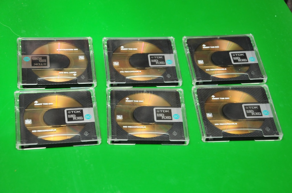 MiniDisc MD TDK RGX Gold 80 komplet 10 szt. TOP ! Dąb Polski Kup