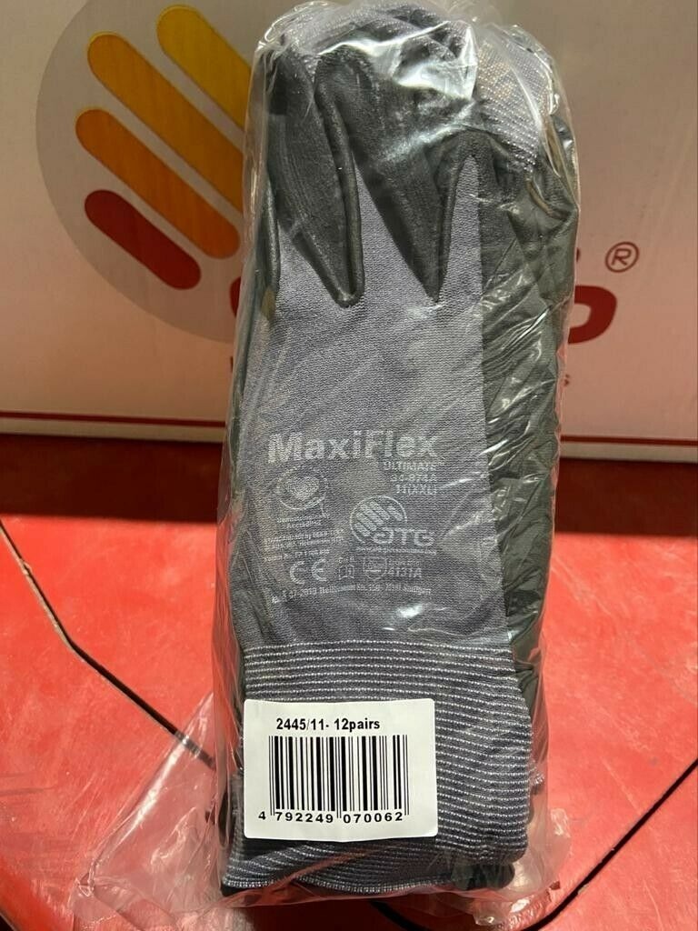 Guanti Per Precisione Guanti MaxiFlex Ultimate PIP 34-874 - 3 Paia Nylon Senza Cuciture Taglie Xsm A 893945 - Foto 4