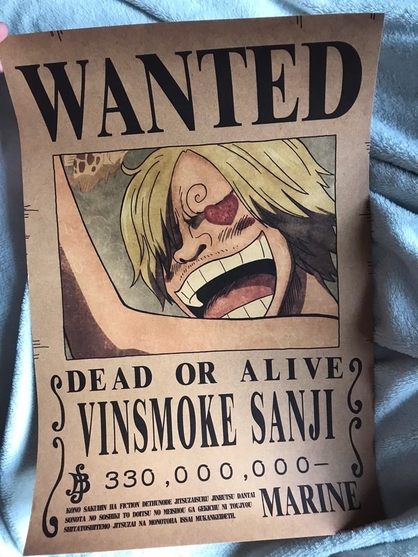 Bounty One Piece Vinsmoke Sanji Plakat Sosnowiec Kup Teraz Na Allegro Lokalnie