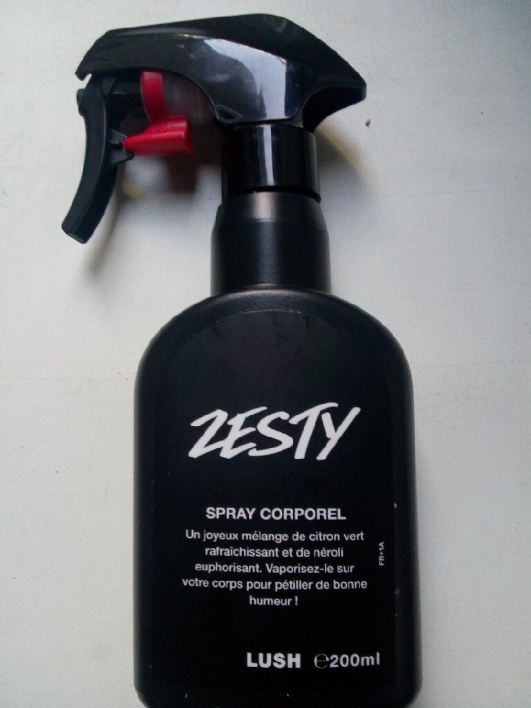 LUSH Zesty 200 ml body spray Łódź Kup teraz na Allegro Lokalnie