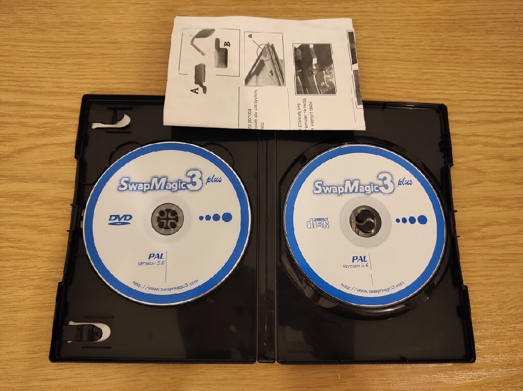 SWAP MAGIC 3 PLUS VERSION 3.6 KOMPLET CD+DVD PS2 Warszawa Kup teraz