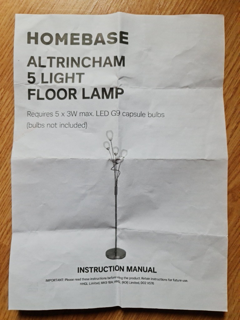 Lampa Homebase Altrincham 5 Light NA CZĘŚCI 2 szt Cedynia Kup teraz