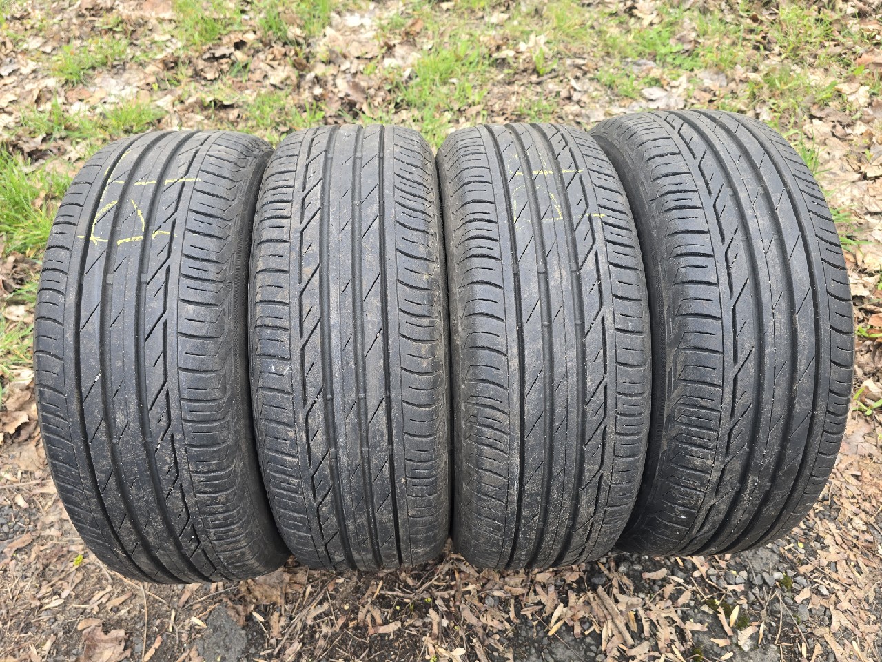 4x Bridgestone Turanza 001 205/55R16 91V, 6mm, 2918 DOT