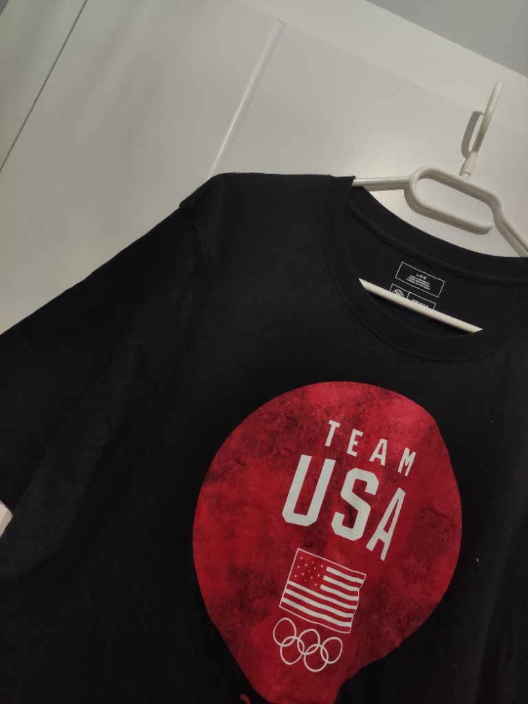 Zdjęcie oferty: Koszulka Team USA unisex czarna L 40 