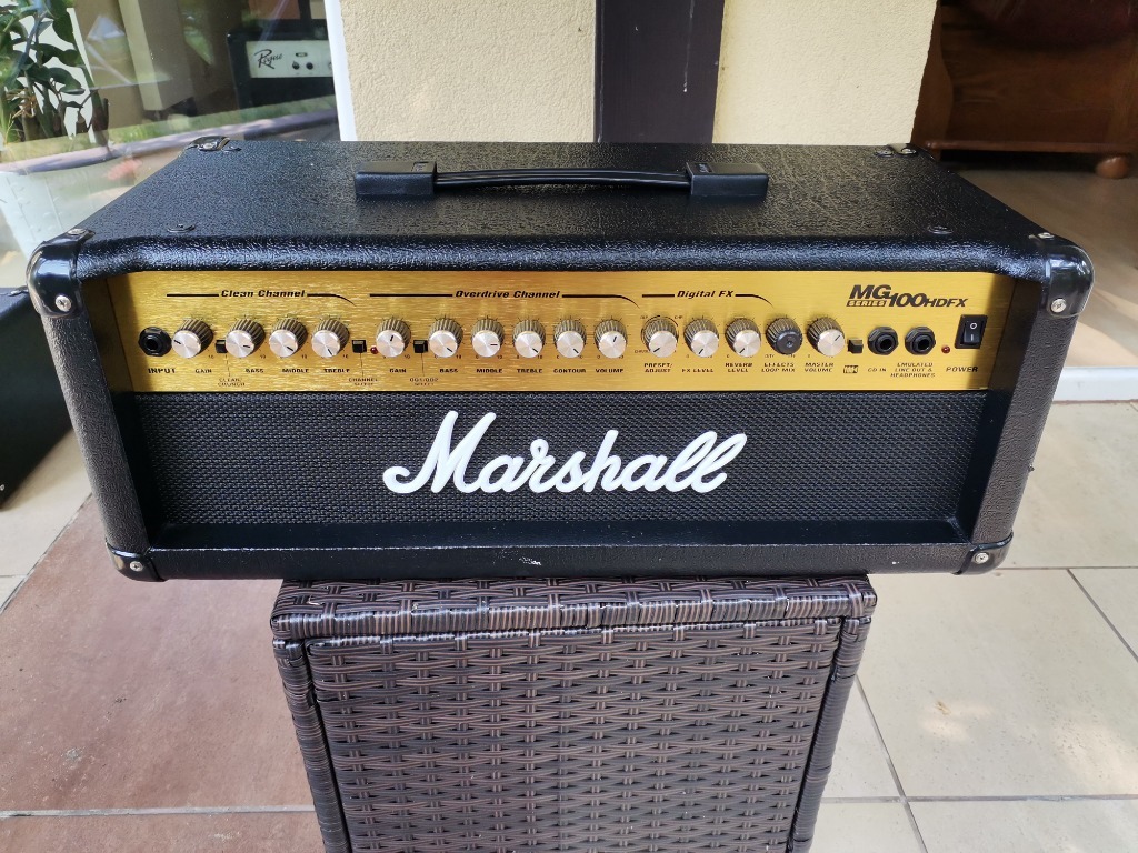 Wzmacniacz gitarowy Marshall MG 100 HDFX 100W Podlesie Kup teraz na Allegro Lokalnie