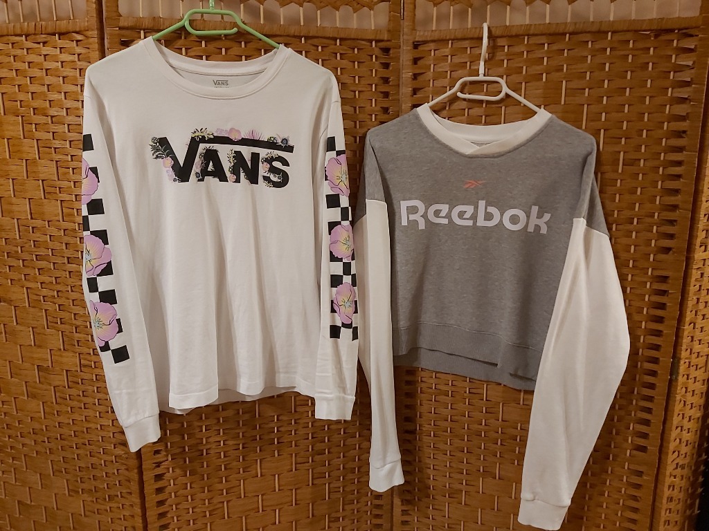 Bluzki damskie sportowe VANS, Reebok r. M Rajgród Kup teraz na