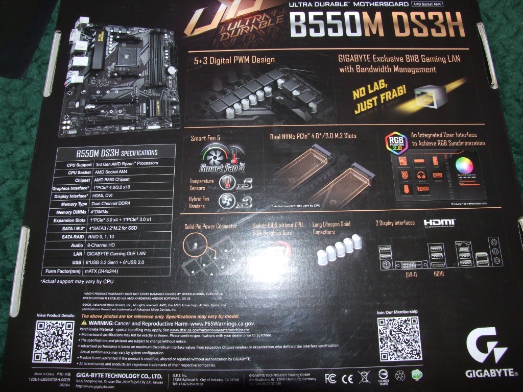 Actual Support May Vary By Cpu