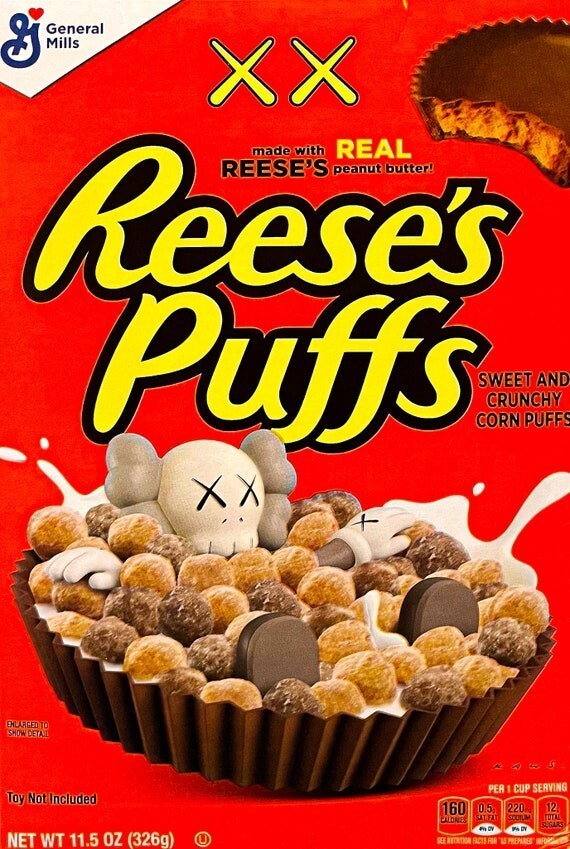 Płatki Reese's puffs x Kaws Bytom Kup teraz na Allegro Lokalnie
