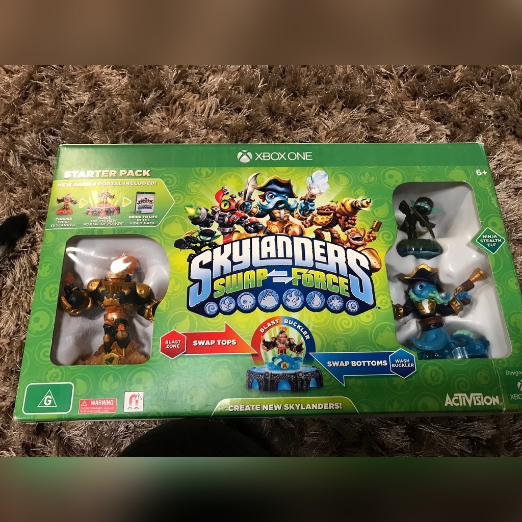 Skylanders Swap Force, XBOX ONE, ENG, 9 figurek | Cekcyn | Kup teraz na ...