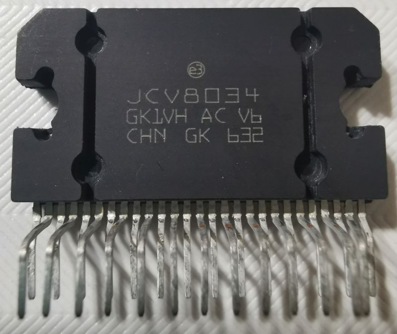 Końcówka mocy wzmacniacz JCV8034 = TDA7850A 4x50W | Ścinawka Średnia ...