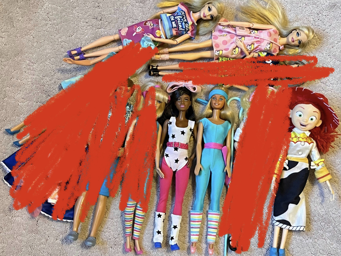 Toy Story 1 2 3 4 kolekcja lalki Barbie Mattel Jabłonna Druga Kup