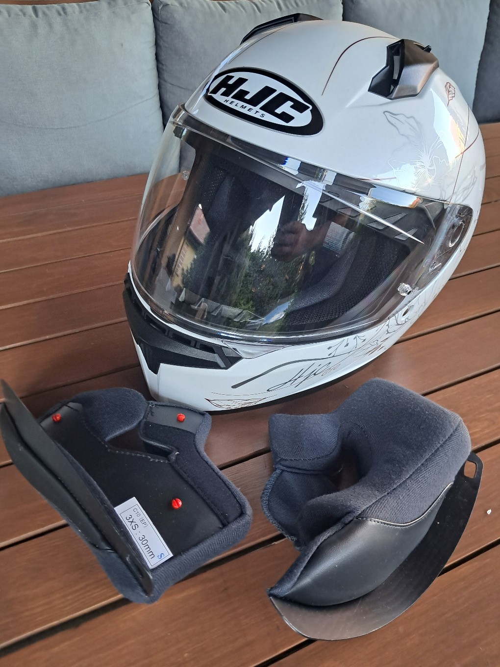 ШОЛОМ ВБУДОВАНИЙ HJC C10 EPIK WHITE 