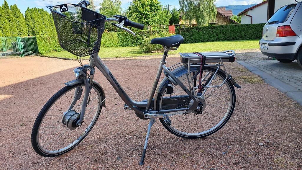 Rower elektryczny Gazelle orange damski jak nowy Ustroń Kup teraz