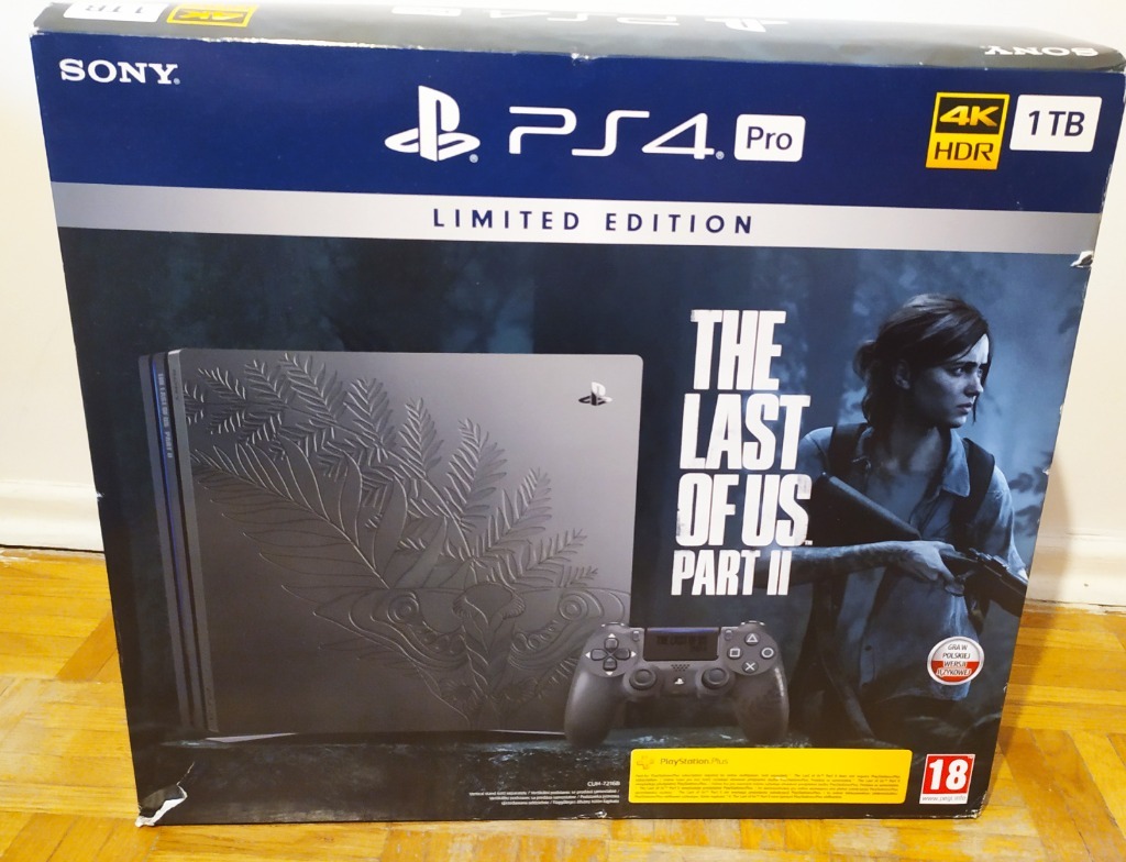 PlayStation 4 PRO The Last of us 2 Limited Edition Warszawa Kup