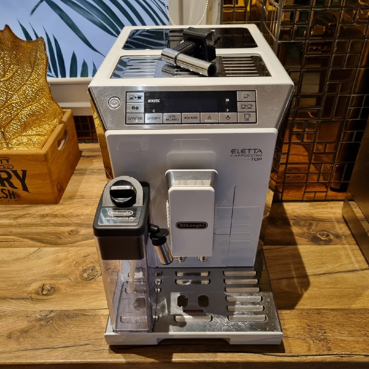 DELONGHI ECAM45.760W ELETTA cappuccino TOP biały Opole Kup teraz na