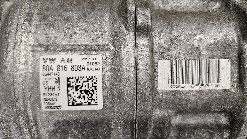 КОМПРЕСОР КОНДИЦІОНЕРА AUDI S4 S5 SQ5 80A816803A 