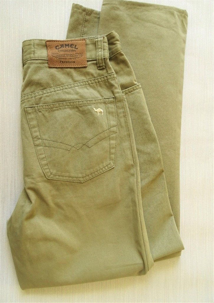 Spodnie damskie, jeansy, Camel, khaki, 32/32, 46 | Zielona Góra | Kup teraz  na Allegro Lokalnie