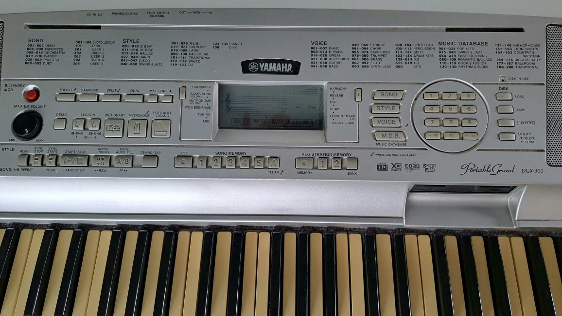 Yamaha Grand Portable DGX 300 keyboard pianino Kraków Kup teraz na