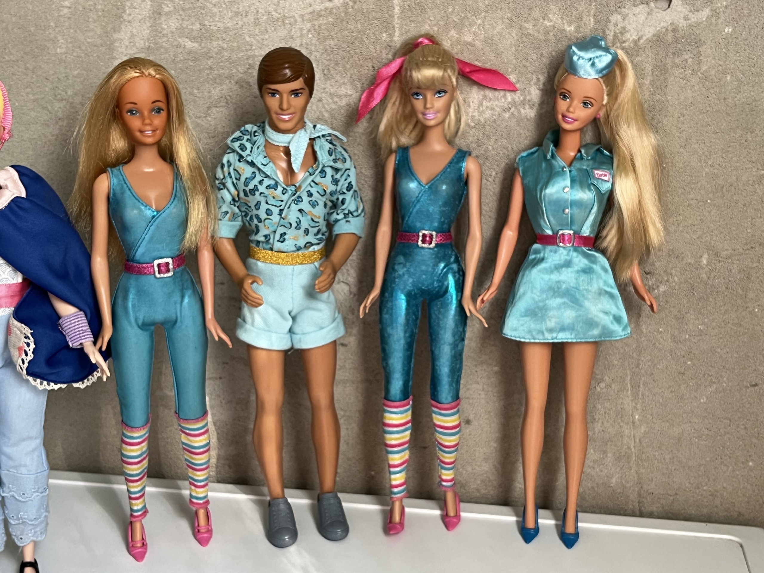 Toy Story 1 2 3 4 kolekcja lalki Barbie Ken Mattel Jabłonna Druga
