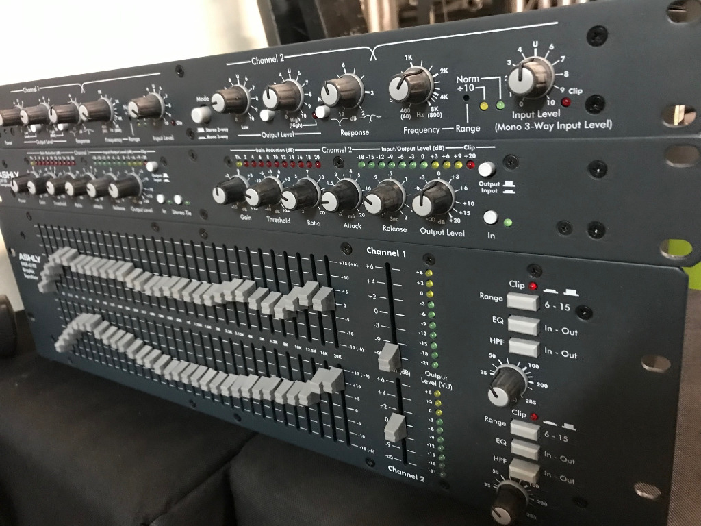 ASHLY CLX 52 KOMPRESOR PROCESOR DYNAMIKI JAK NOWY Wrocław Kup