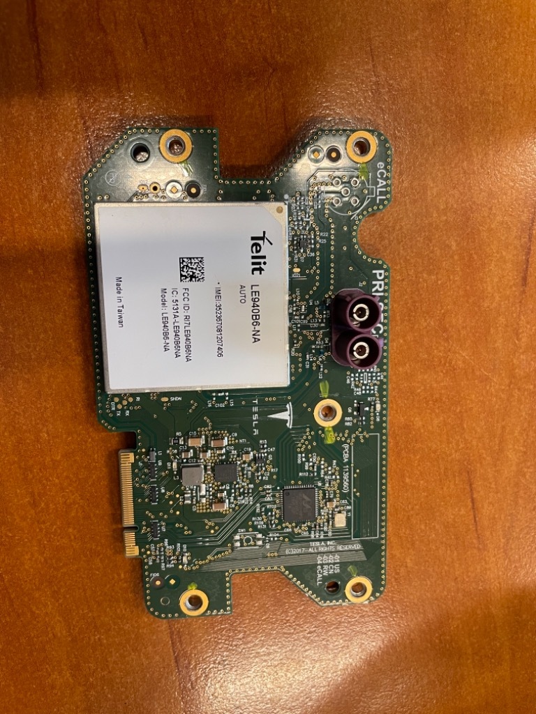 Modem 4G LTE telit LE940B6NA TESLA GEN 3 Płock Kup teraz na