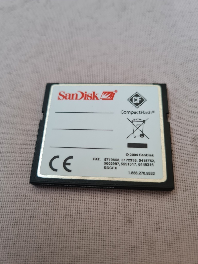 Karta CF Compact Flash 2GB Sandisk Extreme IV | Niepołomice | Kup teraz ...