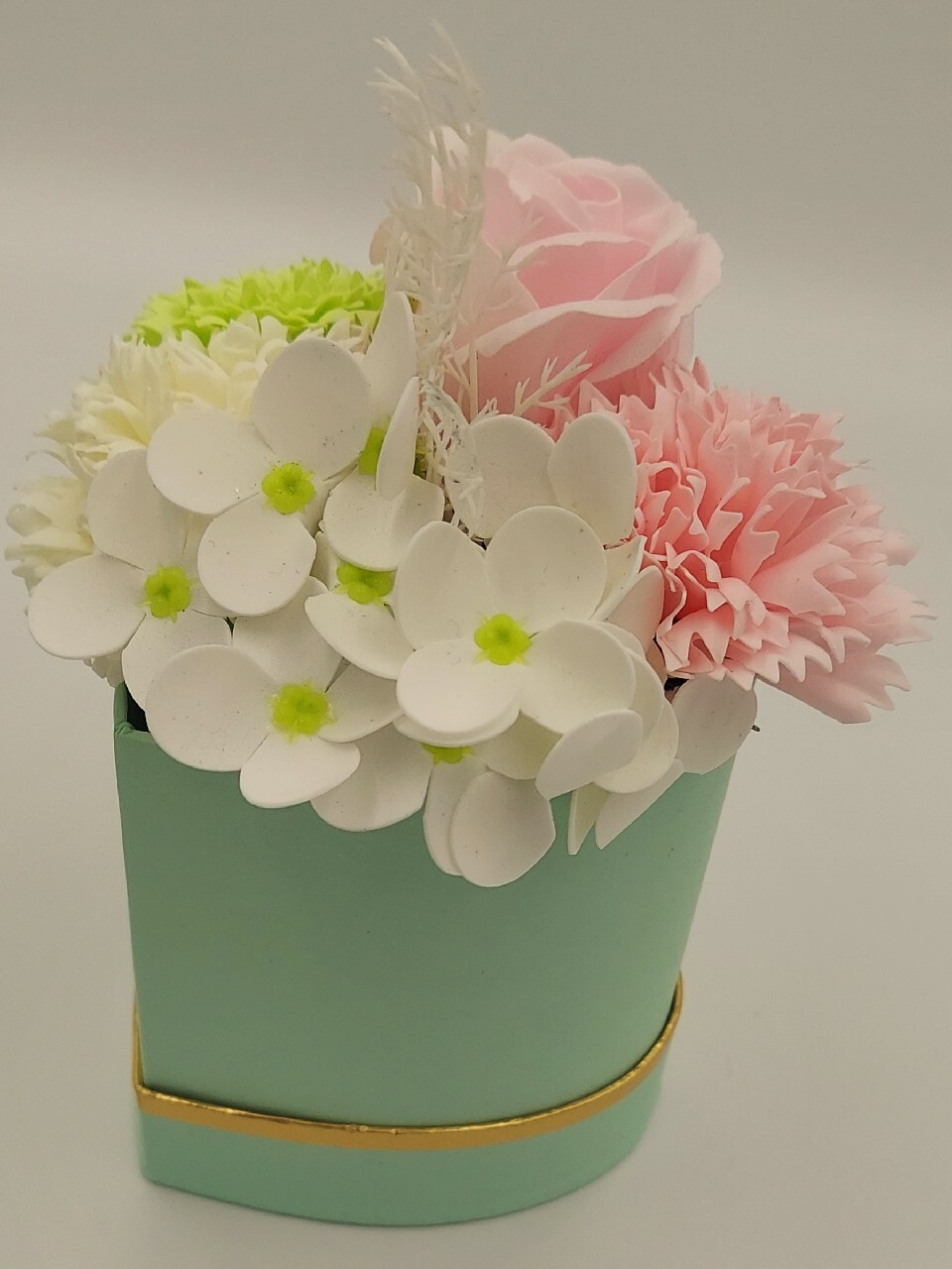 FLOWER BOX Z KWIATÓW MYDLANYCH, upominek Przedbórz Kup teraz na