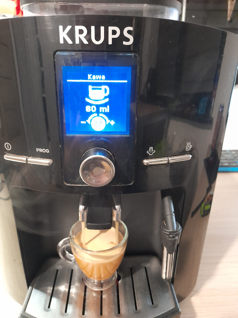 Ekspres automatyczny krups ea82 Dobrzejewice Licytacja na Allegro