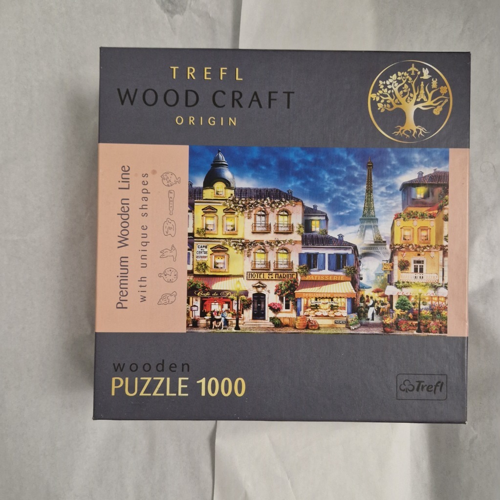 Puzzle Trefl drewniane mix 4x1000, 4x500 elementów Warszawa Kup