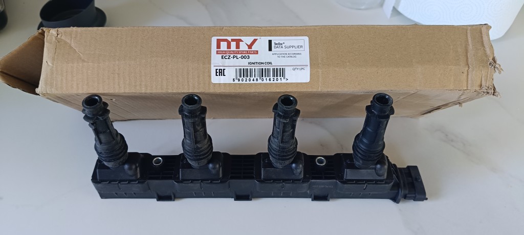 КОТУШКОЮ ЗАПАЛЮВАННЯ NTY ECZ-PL-003 