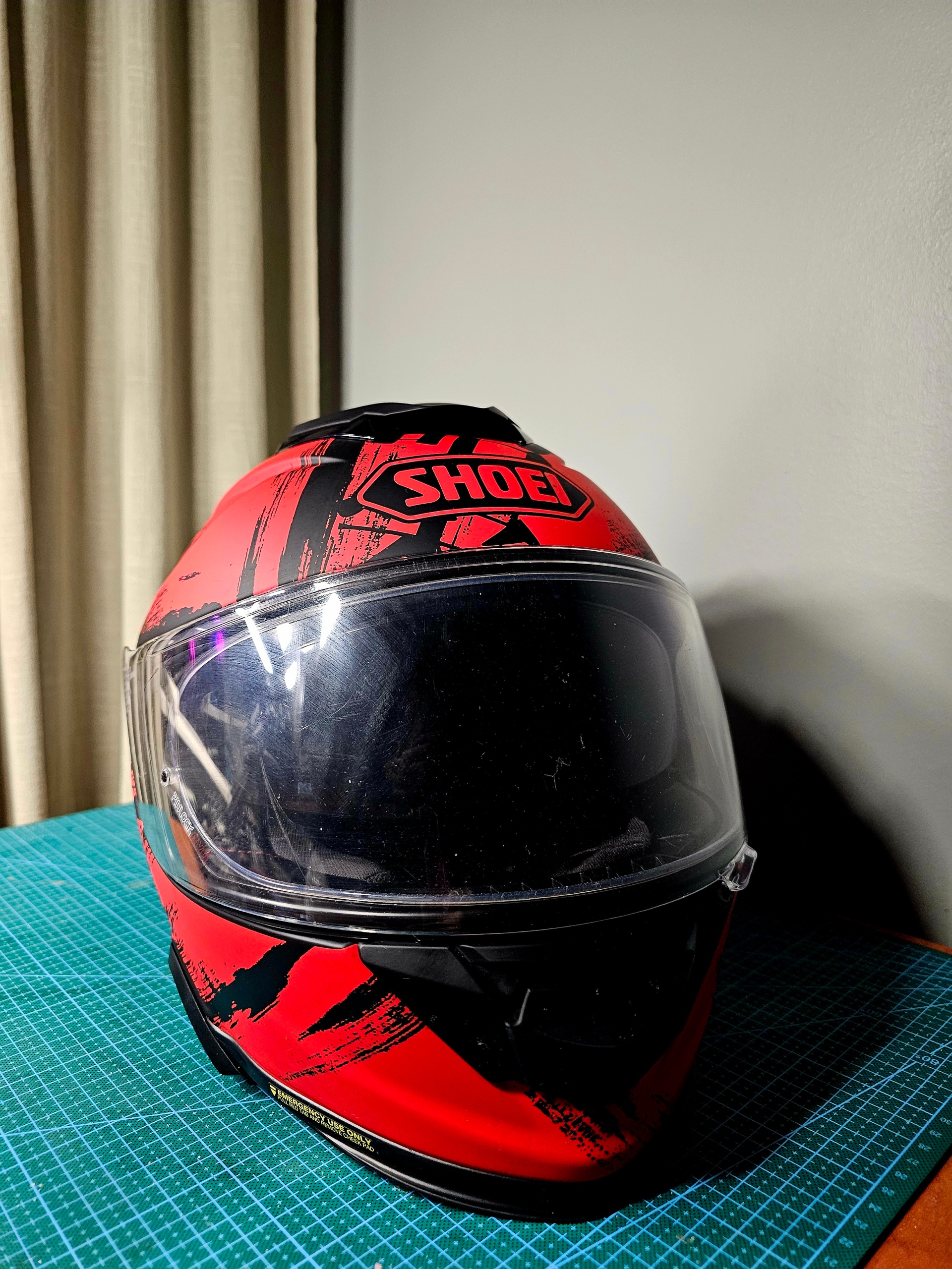 ШОЛОМ SHOEI GT-AIR II OGRE TC-1 