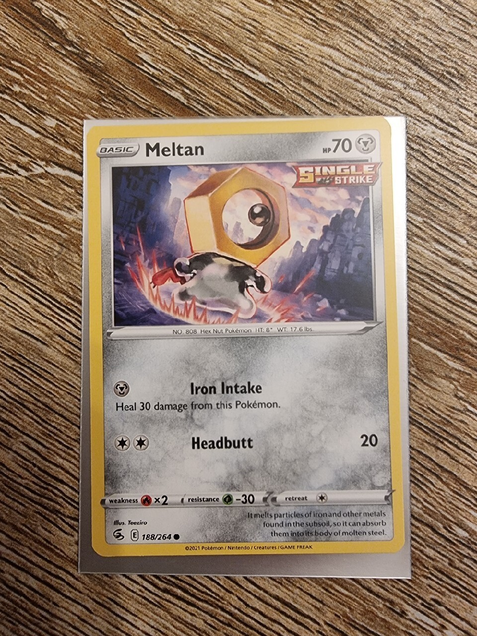 188/264 Meltan Fusion Strike karty pokemon | Gorzw Wielkopolski | Kup  teraz na Allegro Lokalnie