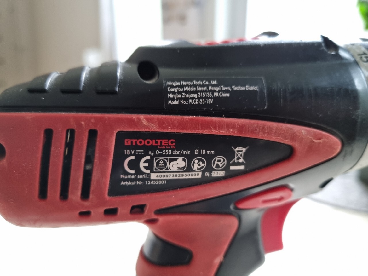 Wkrętarko wiertarka akumulatorowa 18 V tooltec | Poznań | Kup teraz na ...