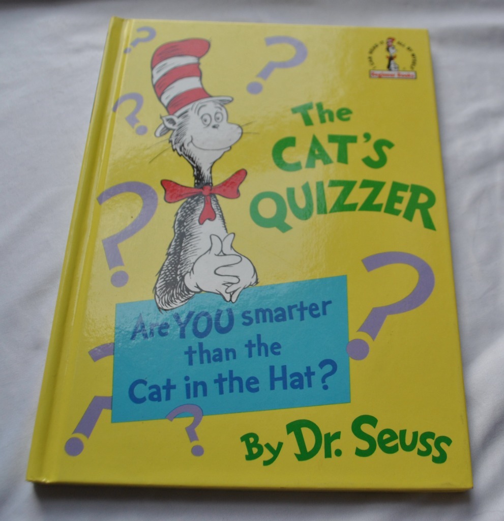The Cat's Quizzer Dr. Seuss Beginner Books Warszawa Kup teraz na