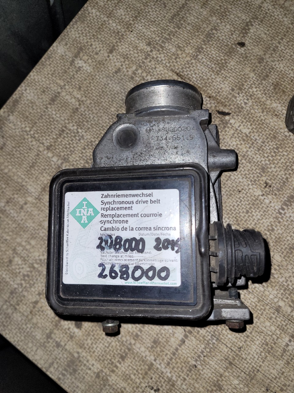 ВИТРАТОМІР BMW E30 E36 E34 0280200204 1734651.9 1.6 1.8 