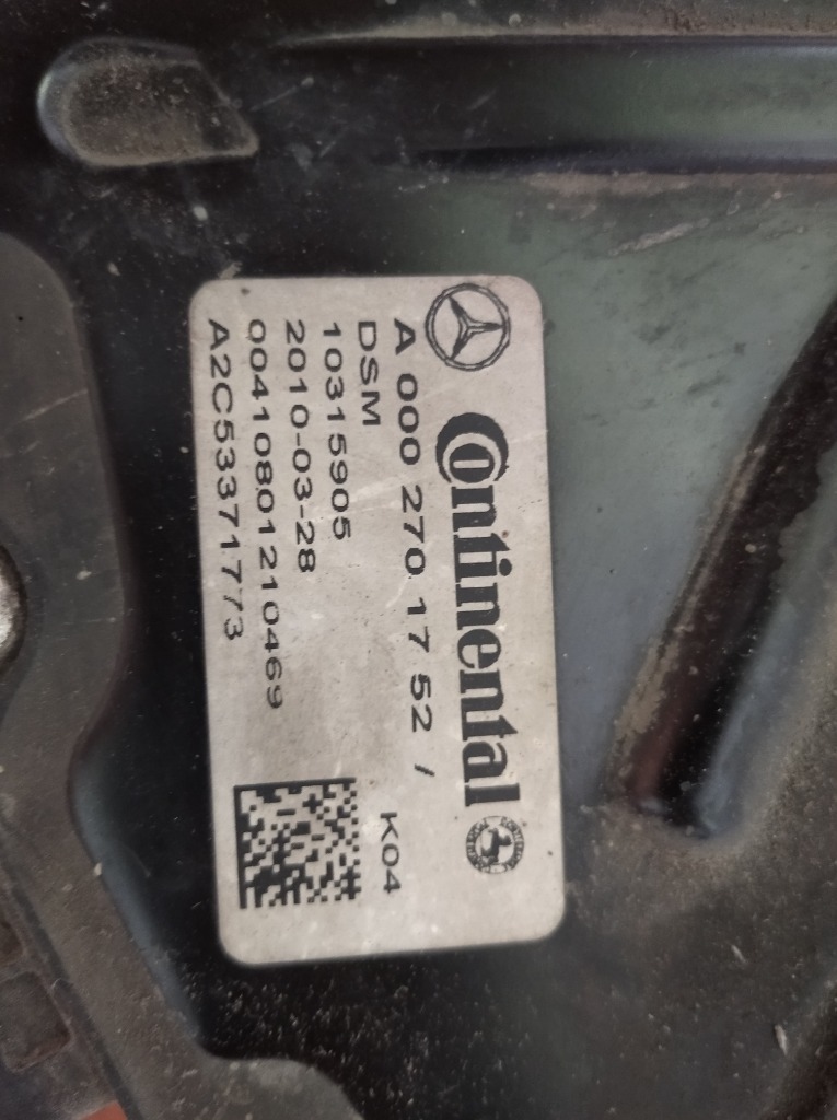 MODUŁ DSM MERCEDES 7G TRONIC A0002701752 MRZEZINO Kup teraz na