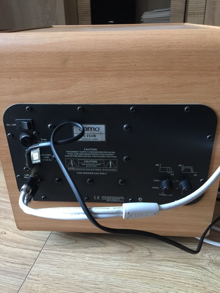 subwoofer JAMO e3sub Warszawa Ogłoszenie na Allegro Lokalnie